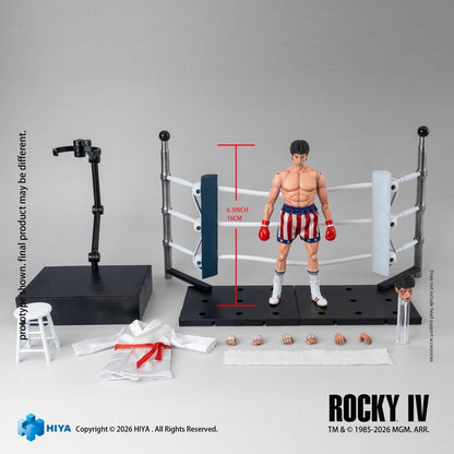 Rocky IV Exquisite Super Series Actionfigur 1/12 Rocky Boxer Version 16 cm