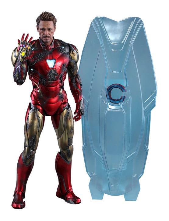 Avengers: Endgame Movie Masterpiece Diecast Actionfigur 1/6 Iron Man Mark LXXXV (Battle Damaged Version) Special Edition 32 cm