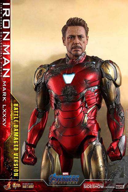 Avengers: Endgame Movie Masterpiece Diecast Actionfigur 1/6 Iron Man Mark LXXXV (Battle Damaged Version) Special Edition 32 cm
