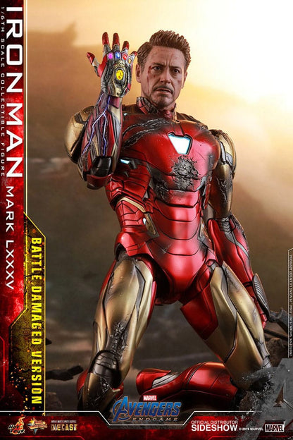 Avengers: Endgame Movie Masterpiece Diecast Actionfigur 1/6 Iron Man Mark LXXXV (Battle Damaged Version) Special Edition 32 cm