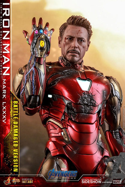 Avengers: Endgame Movie Masterpiece Diecast Actionfigur 1/6 Iron Man Mark LXXXV (Battle Damaged Version) Special Edition 32 cm