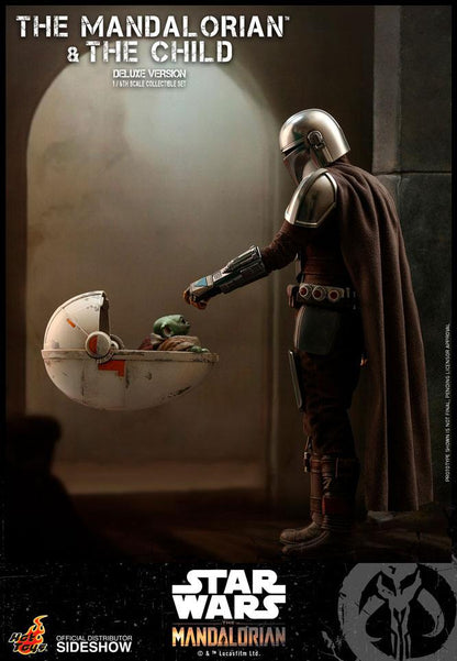 Star Wars The Mandalorian Actionfiguren Doppelpack 1/6 The Mandalorian & The Child Deluxe 30 cm