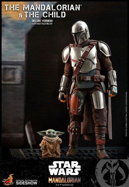 Star Wars The Mandalorian Actionfiguren Doppelpack 1/6 The Mandalorian & The Child Deluxe 30 cm