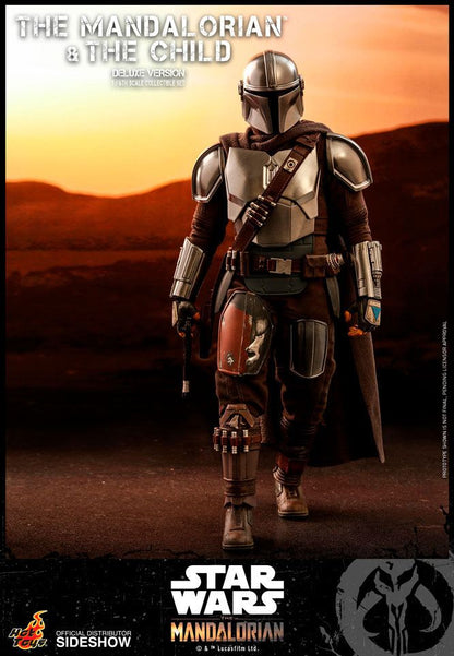 Star Wars The Mandalorian Actionfiguren Doppelpack 1/6 The Mandalorian & The Child Deluxe 30 cm