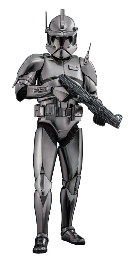 Star Wars Movie Masterpiece Actionfigur 1/6 Commander Cody (Chrome Version) Hot Toys Exclusive 30 cm