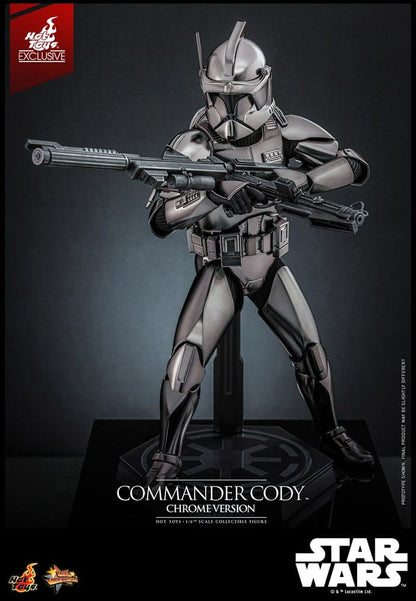 Star Wars Movie Masterpiece Actionfigur 1/6 Commander Cody (Chrome Version) Hot Toys Exclusive 30 cm