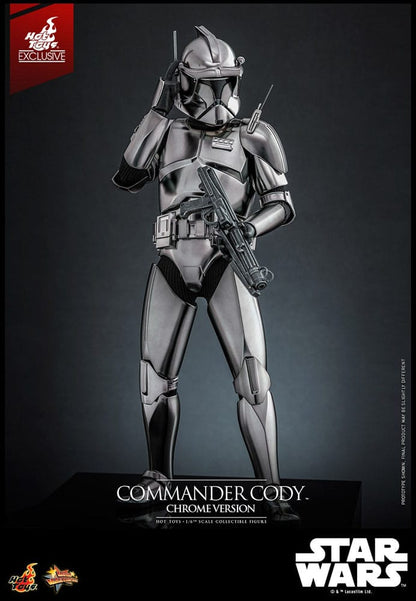 Star Wars Movie Masterpiece Actionfigur 1/6 Commander Cody (Chrome Version) Hot Toys Exclusive 30 cm