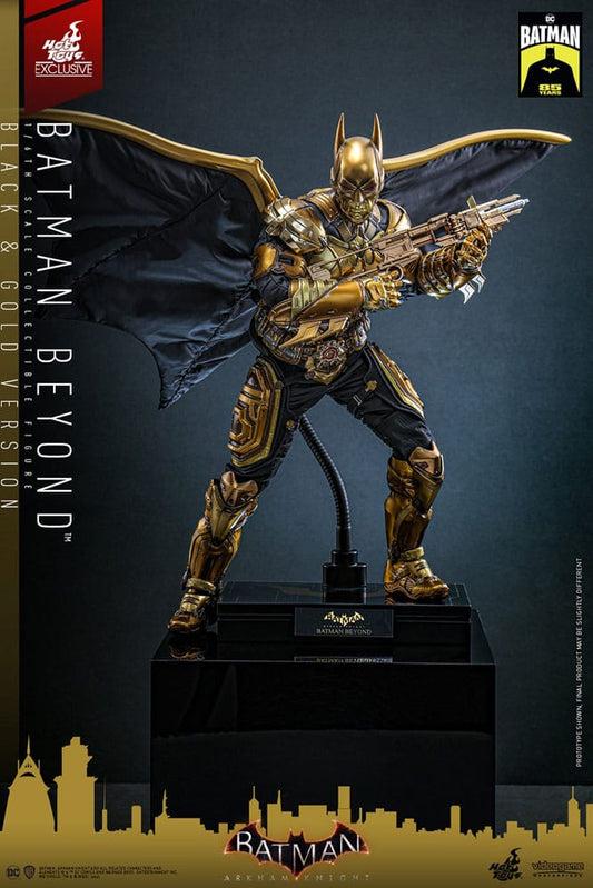 Batman: Arkham Knight Videogame Masterpiece Actionfigur 1/6 Batman Beyond (Black & Gold Version) 32 cm