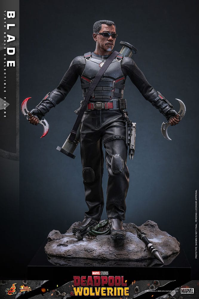 Deadpool & Wolverine Movie Masterpiece Actionfigur 1/6 Blade 30 cm