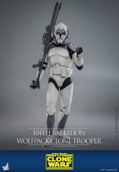 Star Wars The Clone Wars Actionfigur 1/6 104th Battalion Wolfpack Clone Trooper 30 cm