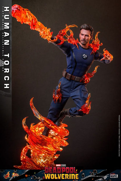 Deadpool & Wolverine Movie Masterpiece Actionfigur 1/6 Human Torch 31 cm