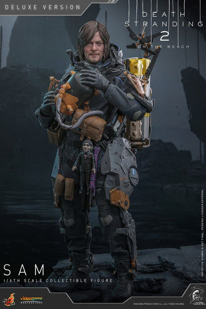 Death Stranding 2: On the Beach Videogame Masterpiece Actionfigur 1/6 Sam (Deluxe Version) 31 cm