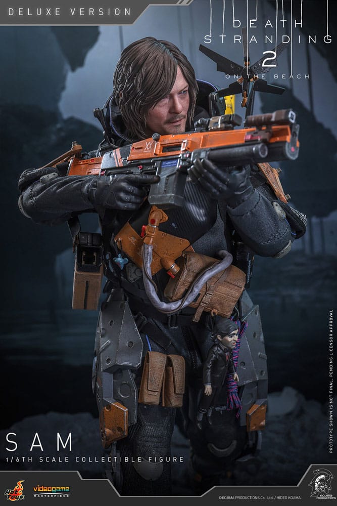 Death Stranding 2: On the Beach Videogame Masterpiece Actionfigur 1/6 Sam (Deluxe Version) 31 cm