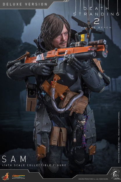 Death Stranding 2: On the Beach Videogame Masterpiece Actionfigur 1/6 Sam (Deluxe Version) 31 cm