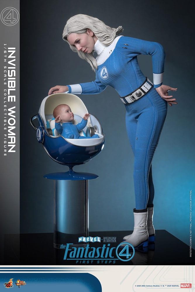 The Fantastic Four: First Steps Movie Masterpiece Actionfigur 1/6 Invisible Woman 28 cm