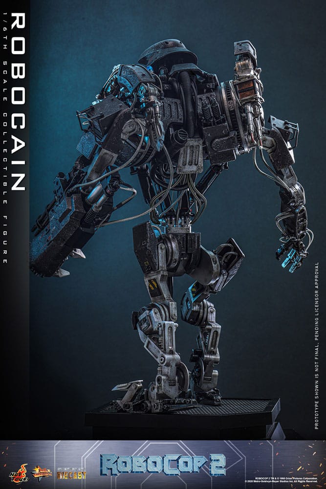 RoboCop 2 Movie Masterpiece Diecast Actionfigur 1/6 RoboCain 40 cm