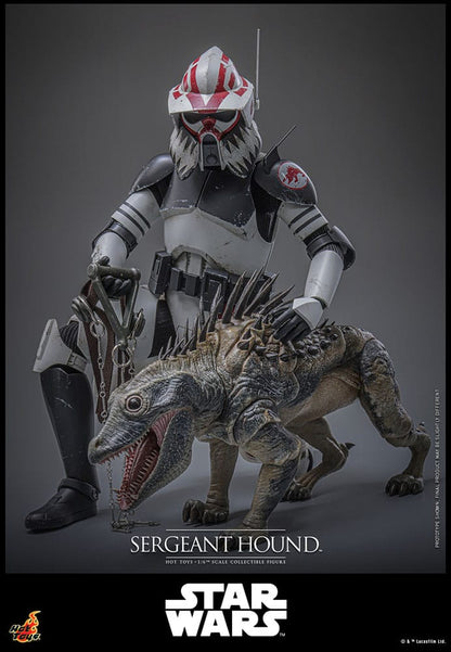 Star Wars: The Clone Wars Actionfigur 1/6 Sergeant Hound 30 cm