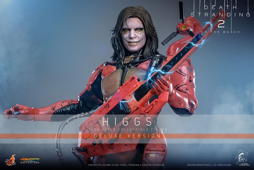 Death Stranding 2: On the Beach Videogame Masterpiece Actionfigur 1/6 Higgs (Deluxe Version) 33 cm