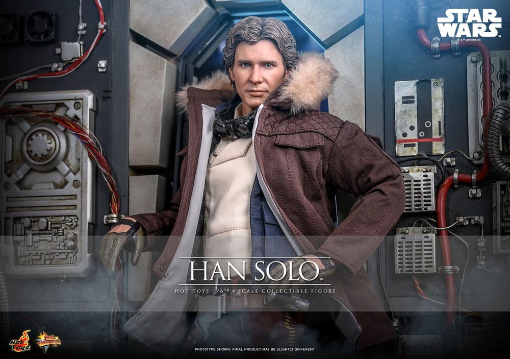 Star Wars Episode V Movie Masterpiece Actionfigur 1/6 Han Solo 31 cm