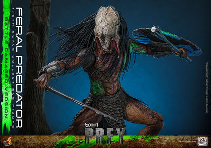 Prey Actionfigur 1/6 Feral Predator (Battle Damaged Version) 37 cm