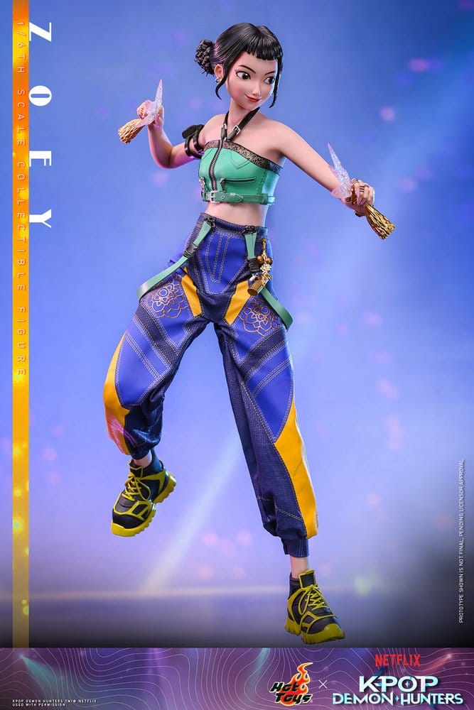 KPop Demon Hunters Actionfigur 1/6 Zoey 27 cm