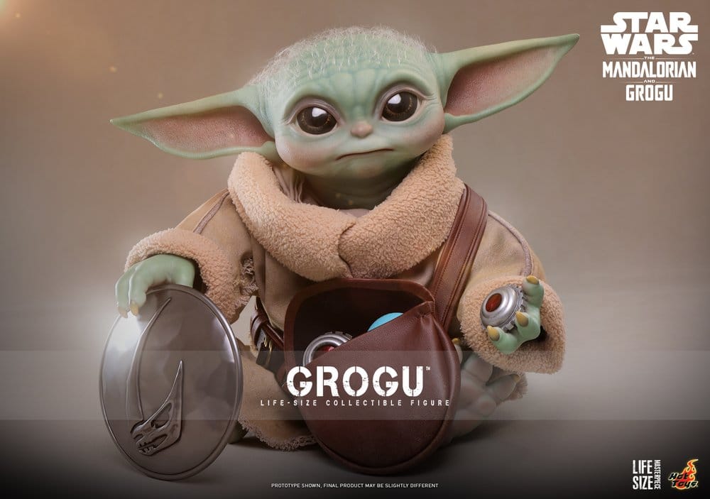 Star Wars: The Mandalorian & Grogu Lebensgroße Figur Grogu 38 cm