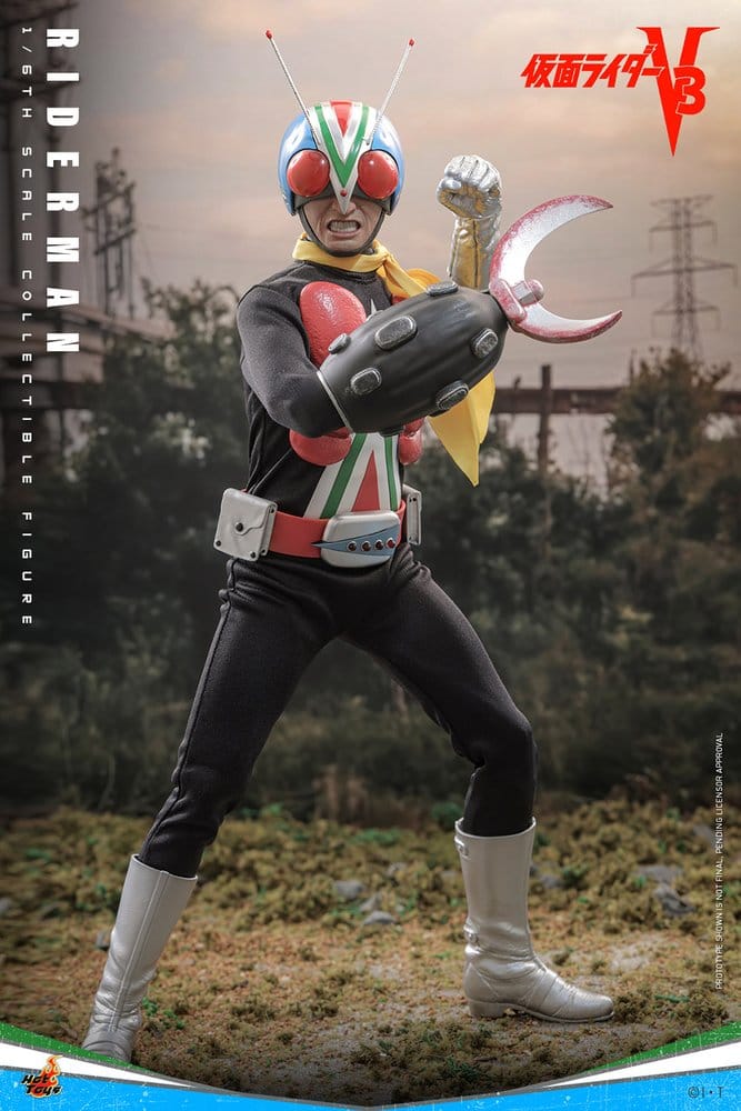 Kamen Rider Actionfigur 1/6 Riderman 30 cm
