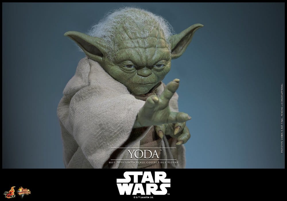 Star Wars: Die Rache der Sith Movie Masterpiece Actionfigur 1/6 Yoda 14 cm
