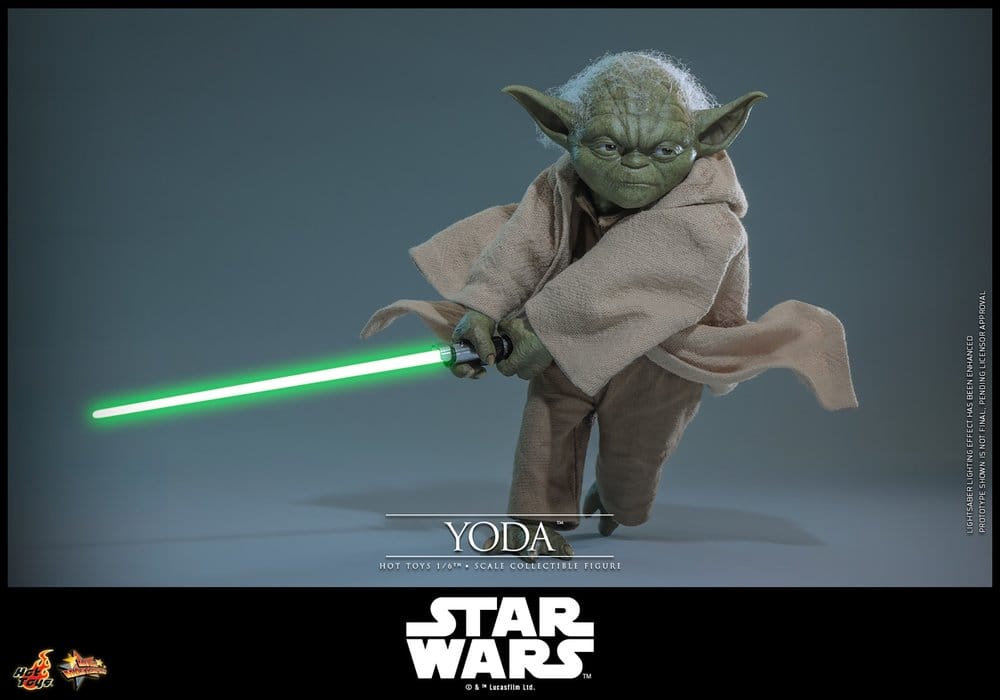 Star Wars: Die Rache der Sith Movie Masterpiece Actionfigur 1/6 Yoda 14 cm