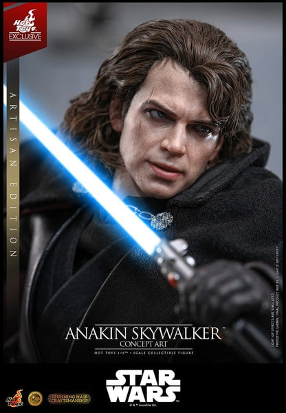 Star Wars Episode III: Die Rache der Sith Movie Masterpiece Actionfigur 1/6 Anakin Skywalker (Concept Art Version) (Artisan Edition) Hot Toys Exclusive 31 cm