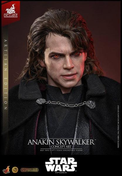Star Wars Episode III: Die Rache der Sith Movie Masterpiece Actionfigur 1/6 Anakin Skywalker (Concept Art Version) (Artisan Edition) Hot Toys Exclusive 31 cm