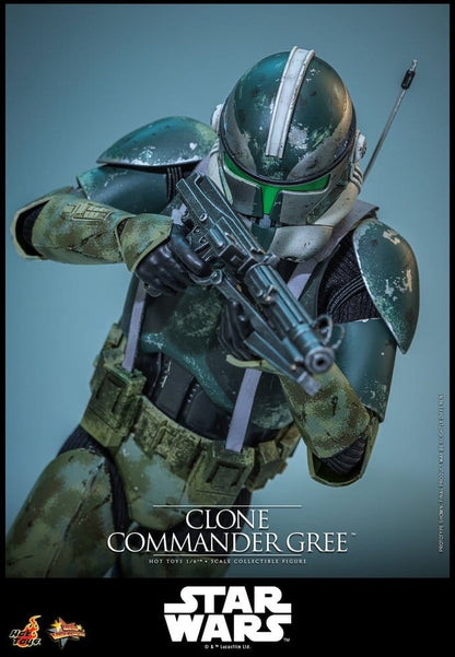Star Wars Movie Masterpiece Actionfigur 1/6 Clone Commander Gree 30 cm