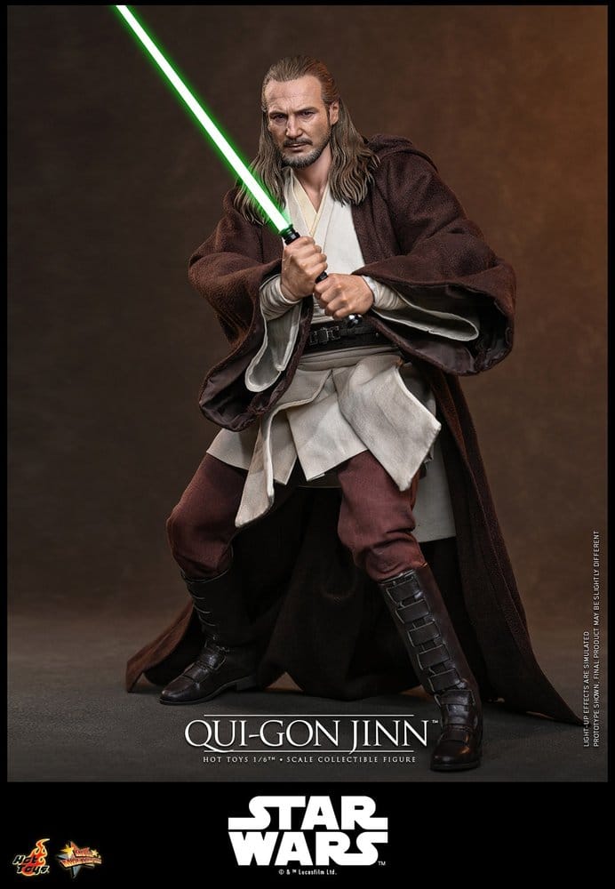 Star Wars Movie Masterpiece Actionfigur 1/6 Qui-Gon Jinn (Collector Edition) 32 cm