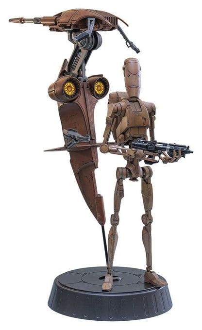Star Wars: The Phantom Menace Movie Masterpiece Actionfiguren Set 1/6 Battle Droid & STAP 32 cm