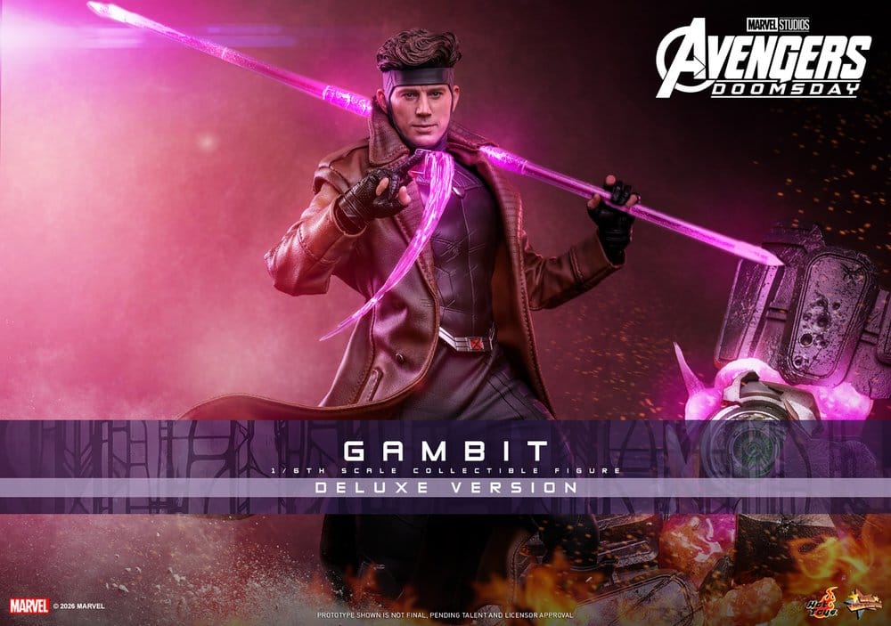 Avengers: Doomsday Movie Masterpiece Actionfigur 1/6 Gambit (Deluxe Version) 31 cm