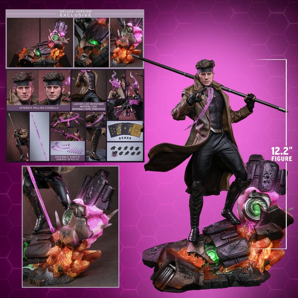 Avengers: Doomsday Movie Masterpiece Actionfigur 1/6 Gambit (Deluxe Version) 31 cm