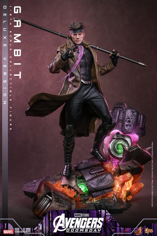 Avengers: Doomsday Movie Masterpiece Actionfigur 1/6 Gambit (Deluxe Version) 31 cm