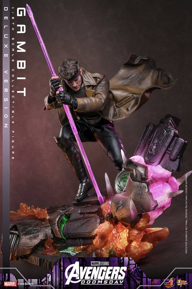 Avengers: Doomsday Movie Masterpiece Actionfigur 1/6 Gambit (Deluxe Version) 31 cm