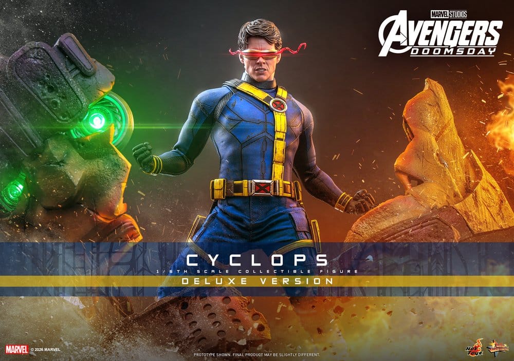Avengers: Doomsday Movie Masterpiece Actionfigur 1/6 Cyclops (Deluxe Version) 30 cm