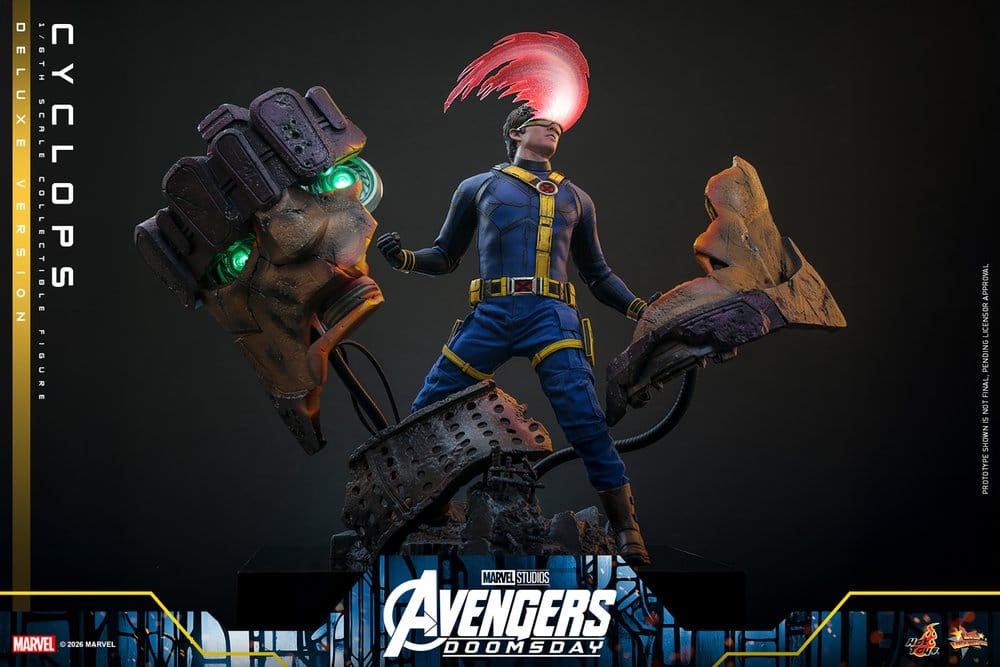 Avengers: Doomsday Movie Masterpiece Actionfigur 1/6 Cyclops (Deluxe Version) 30 cm
