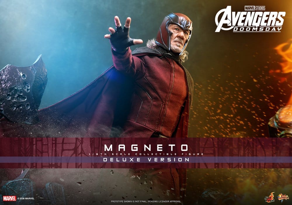 Avengers: Doomsday Movie Masterpiece Actionfigur 1/6 Magneto (Deluxe Version) 30 cm