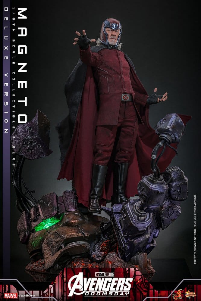 Avengers: Doomsday Movie Masterpiece Actionfigur 1/6 Magneto (Deluxe Version) 30 cm