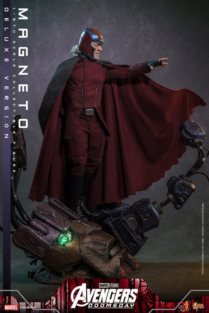 Avengers: Doomsday Movie Masterpiece Actionfigur 1/6 Magneto (Deluxe Version) 30 cm
