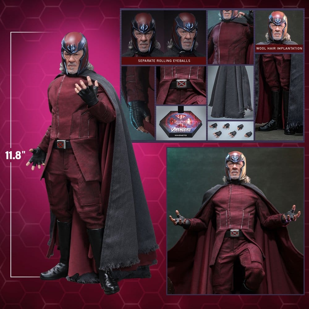 Avengers: Doomsday Movie Masterpiece Actionfigur 1/6 Magneto 30 cm