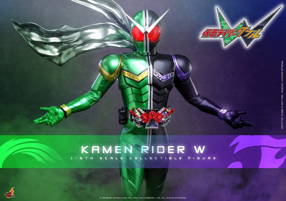 Kamen Rider Television Masterpiece Series Actionfigur 1/6 Kamen Rider W 31 cm