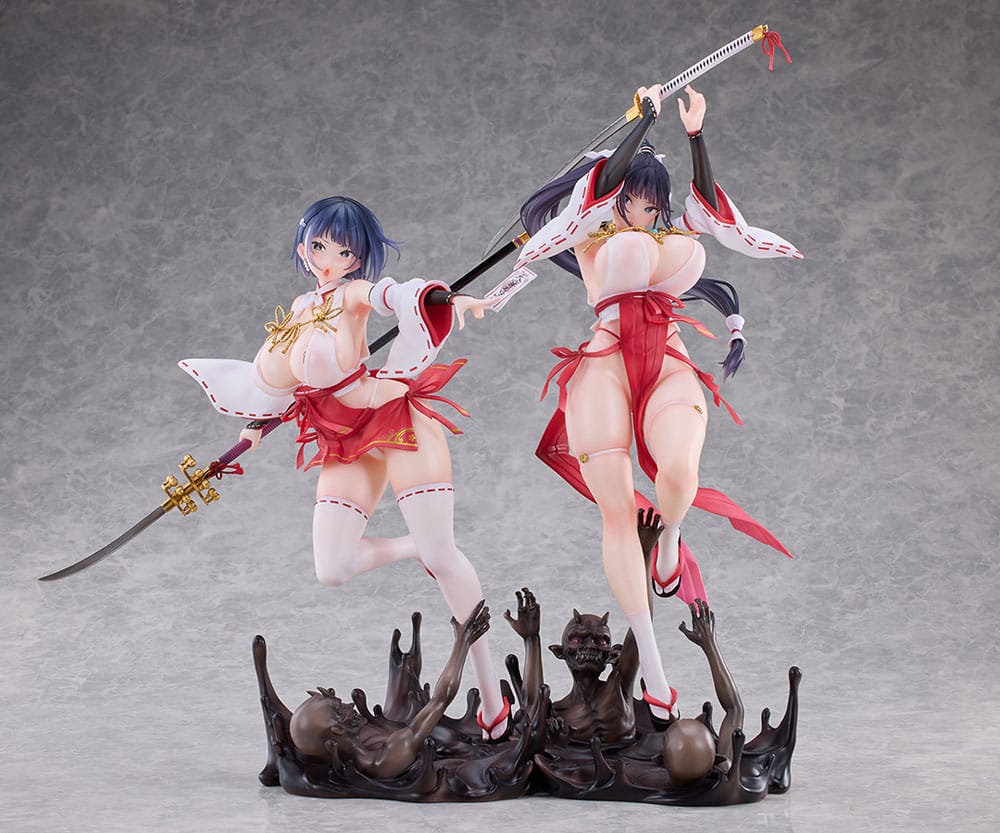 Original Character Statuen 2er-Set 1/6 Sakuya Todo & Iori Todo