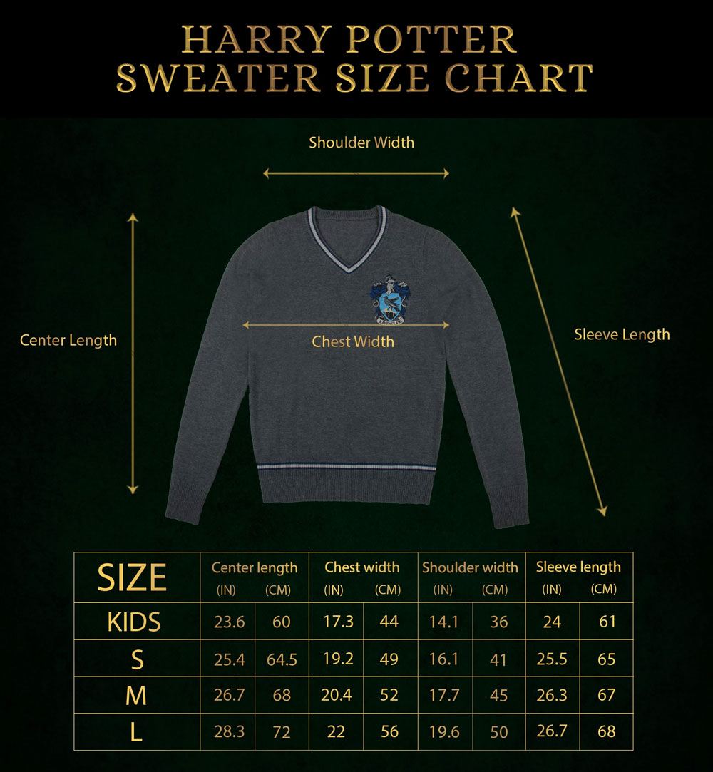 Harry Potter Strickpullover Ravenclaw  Größe S