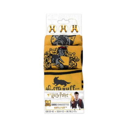 Harry Potter Socken 3er-Pack Hufflepuff