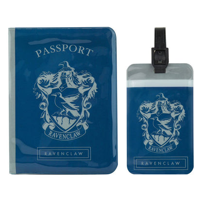 Harry Potter Kofferanhänger & Reisepass-Halter Set Ravenclaw
