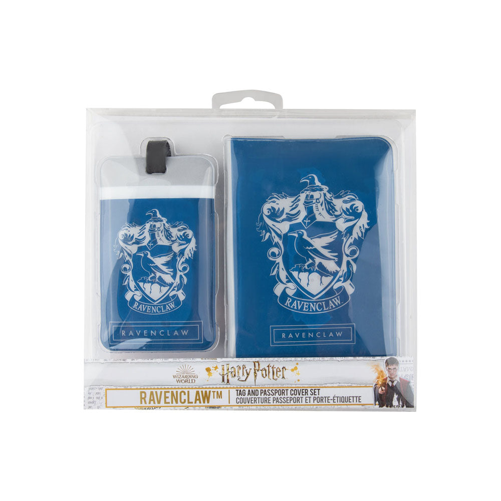 Harry Potter Kofferanhänger & Reisepass-Halter Set Ravenclaw